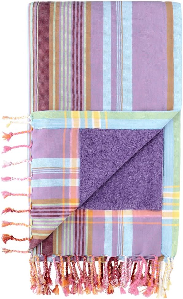 Kikoy Factory - Beach Towel / Sarong - Kikoy Towel 13281A2 - Color : Candy - Size : 95 x 165 cms