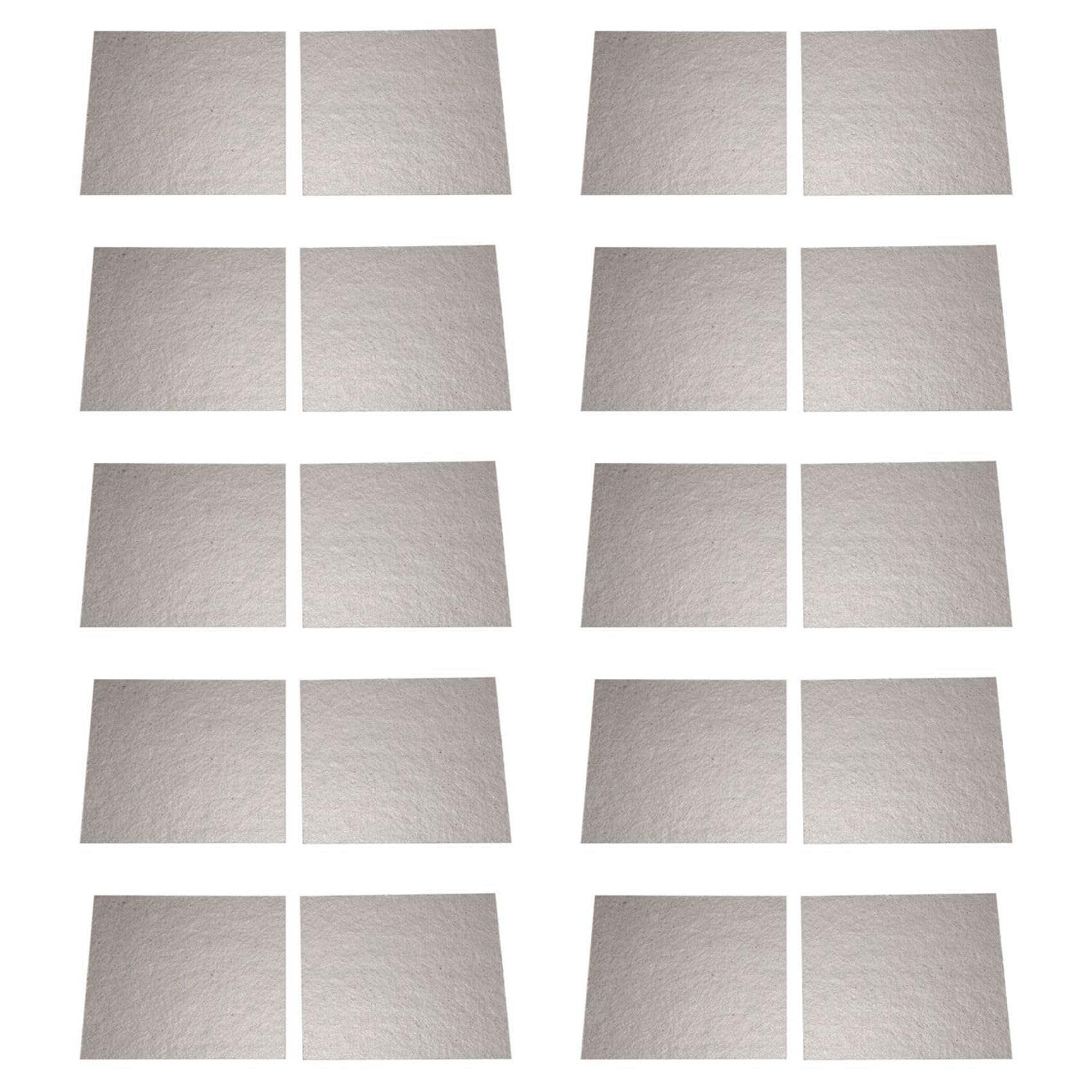 Hndhbfgrt 20 X Replacement 12 X 12 cm Plate Mica for Microwave