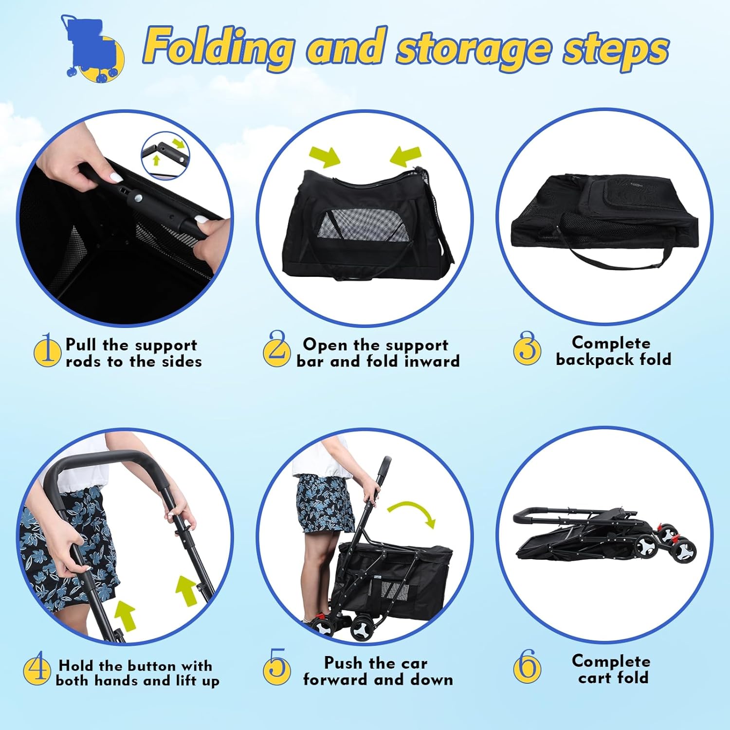 Wheel Your Furry Friends in Style: The Ultimate Double Pet Stroller Review