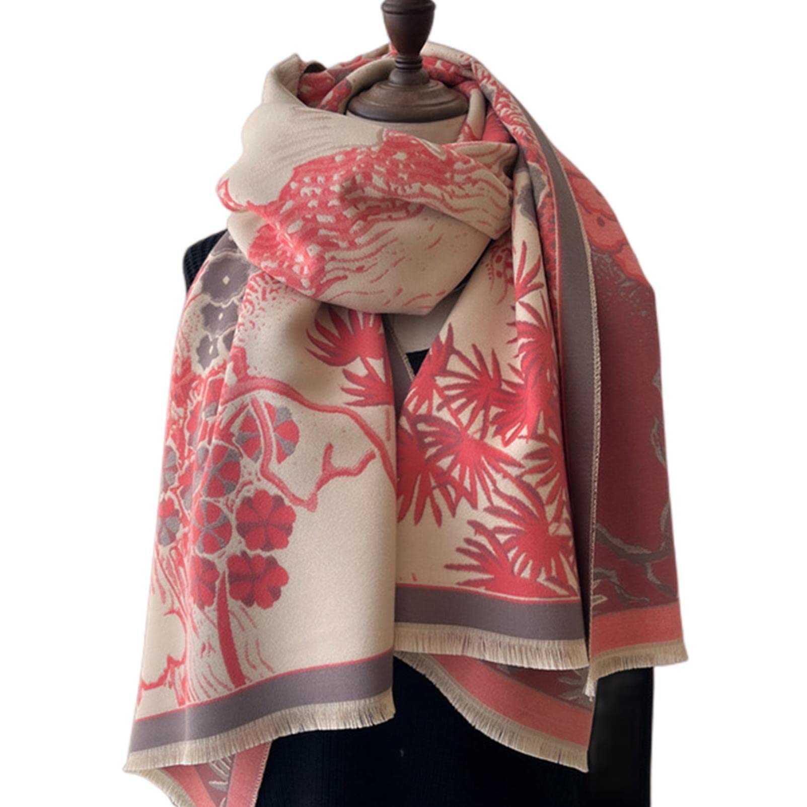 URYYRIT Sciarpa Sciarpe Calde Invernali Cashmere Donne Bandanas da Donna Scarpre Scarpre Scarpre Scarpe Scawli E Scialli per Donne