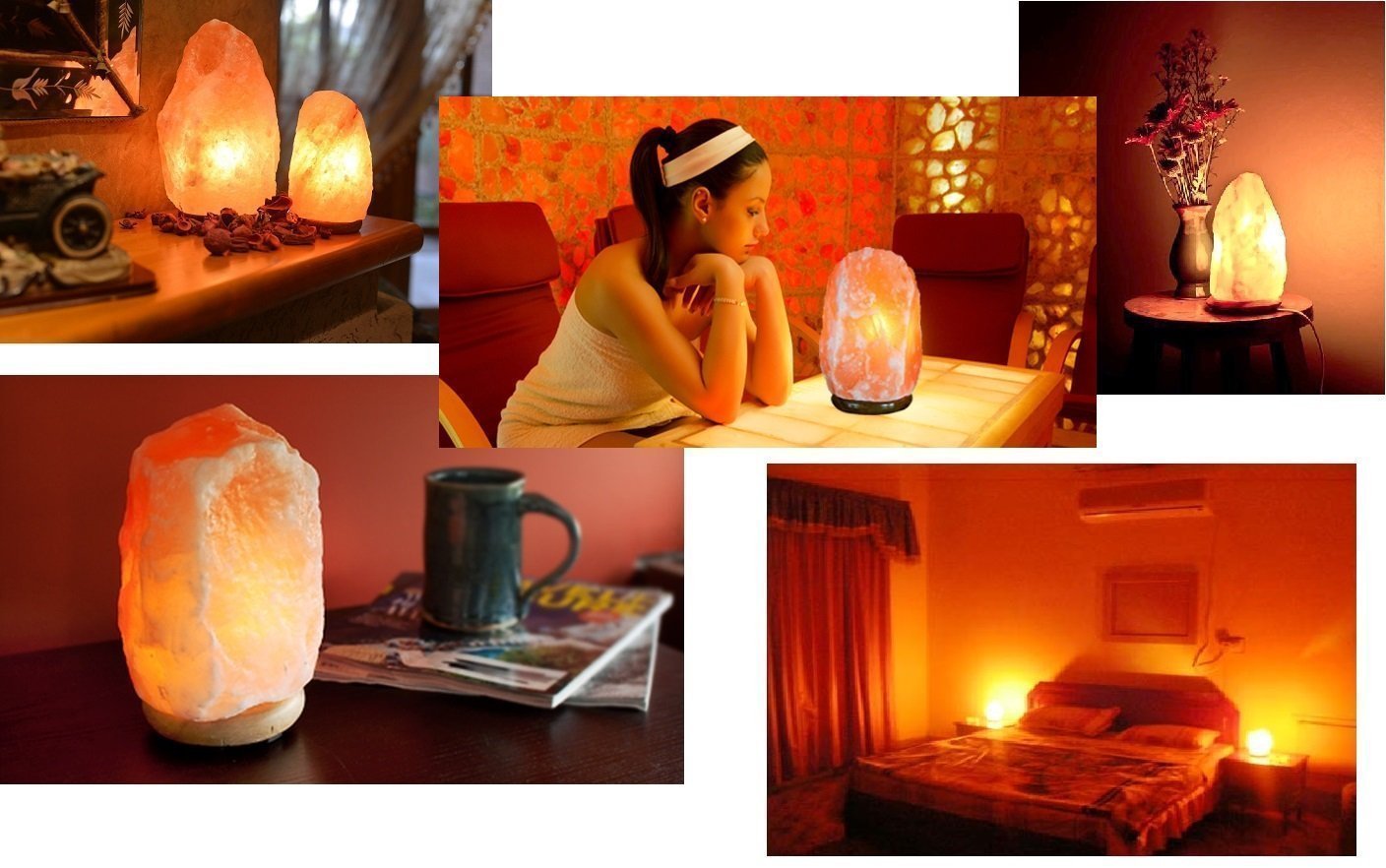 Amazon.co.jp : Homankit salt lamp ヒマラヤ岩塩ランプ 3～4kg 岩塩