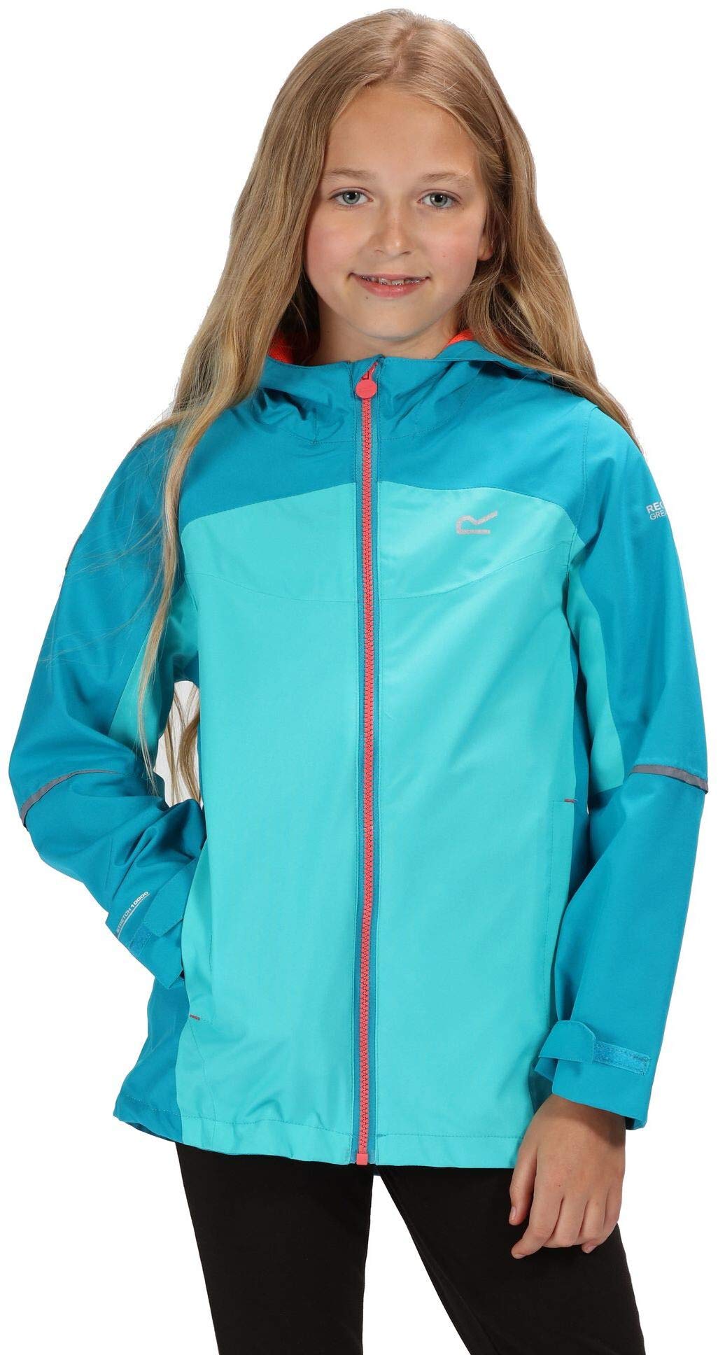 RegattaHipoint Stretch Iv Waterproof Breathable Mesh Lining with Hood for Outdoor Baby Boys