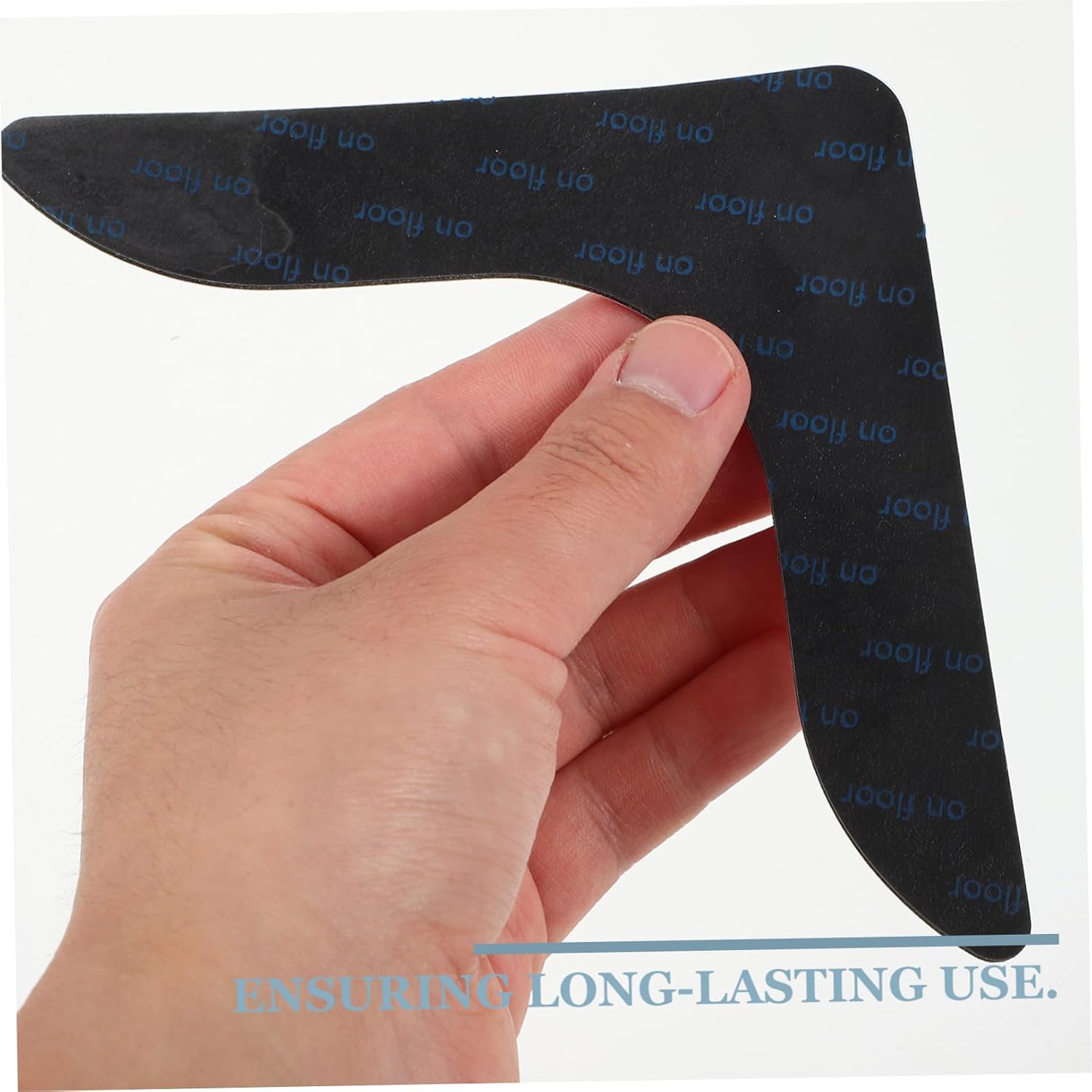 Cabilock 40pcs Rug Sticker Carpet Gripper Non-Skid Rug Pad Tape Washable Stickies for Floors
