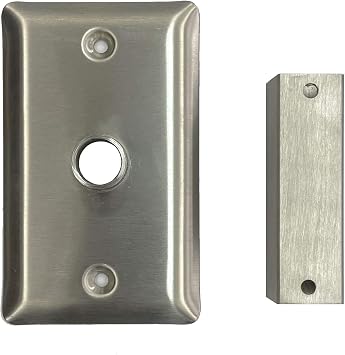 HEATGENE 24013 Wall Plates, Brushed - Compatible with Model R68033 Series Towel Warmer Only