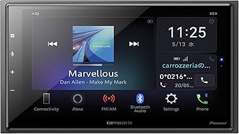 Amazon.co.jp: Pioneer ディスプレイオーディオ DMH-SZ700 6.8