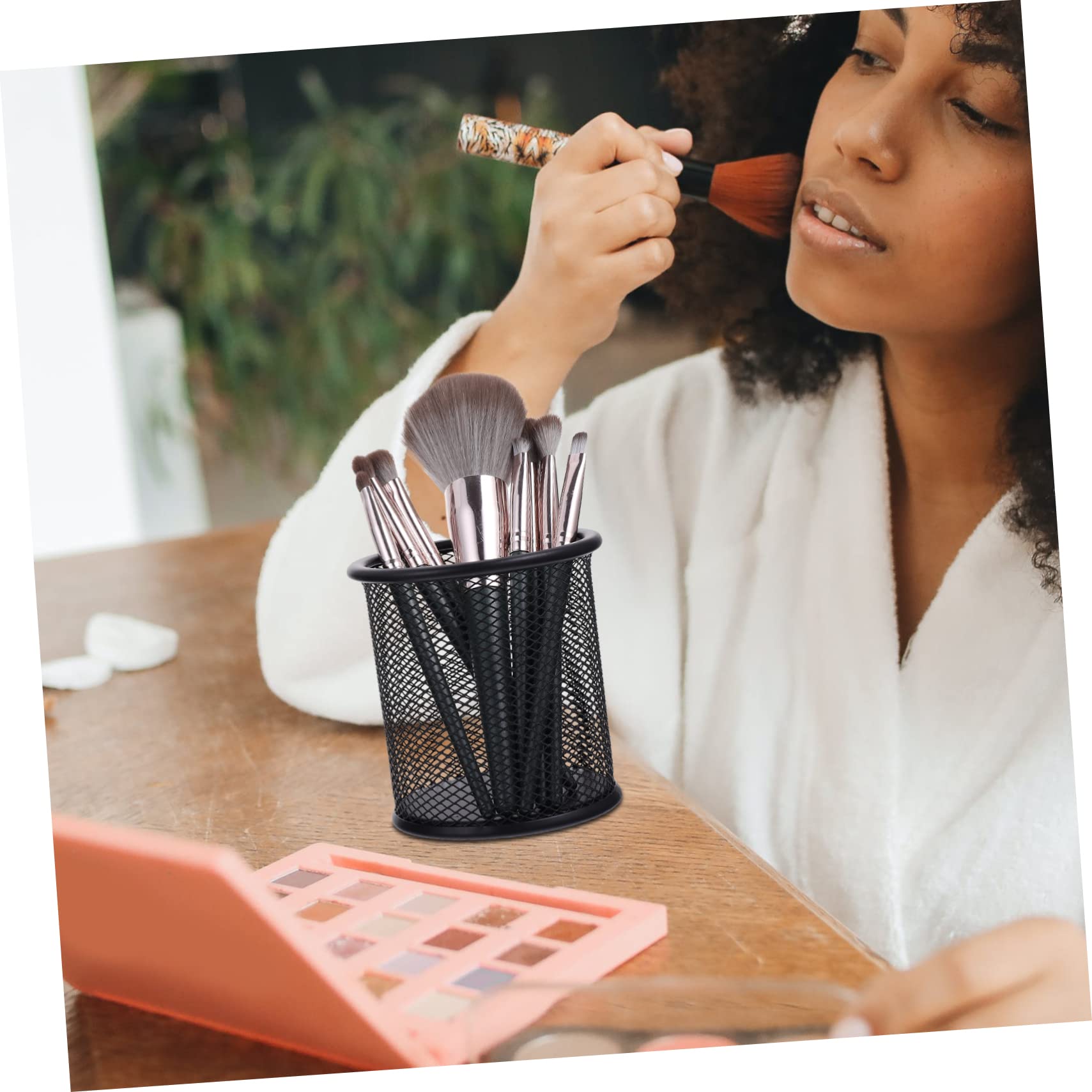 Gadpiparty 4 Ensembles Organisateur De Bureau Pot À Stylo Et Crayon Rangement Polyvalent Pour Fournitures De Bureau Et Pinceaux De Maquillage Pratique Et Élégant 3 Pièces * 4