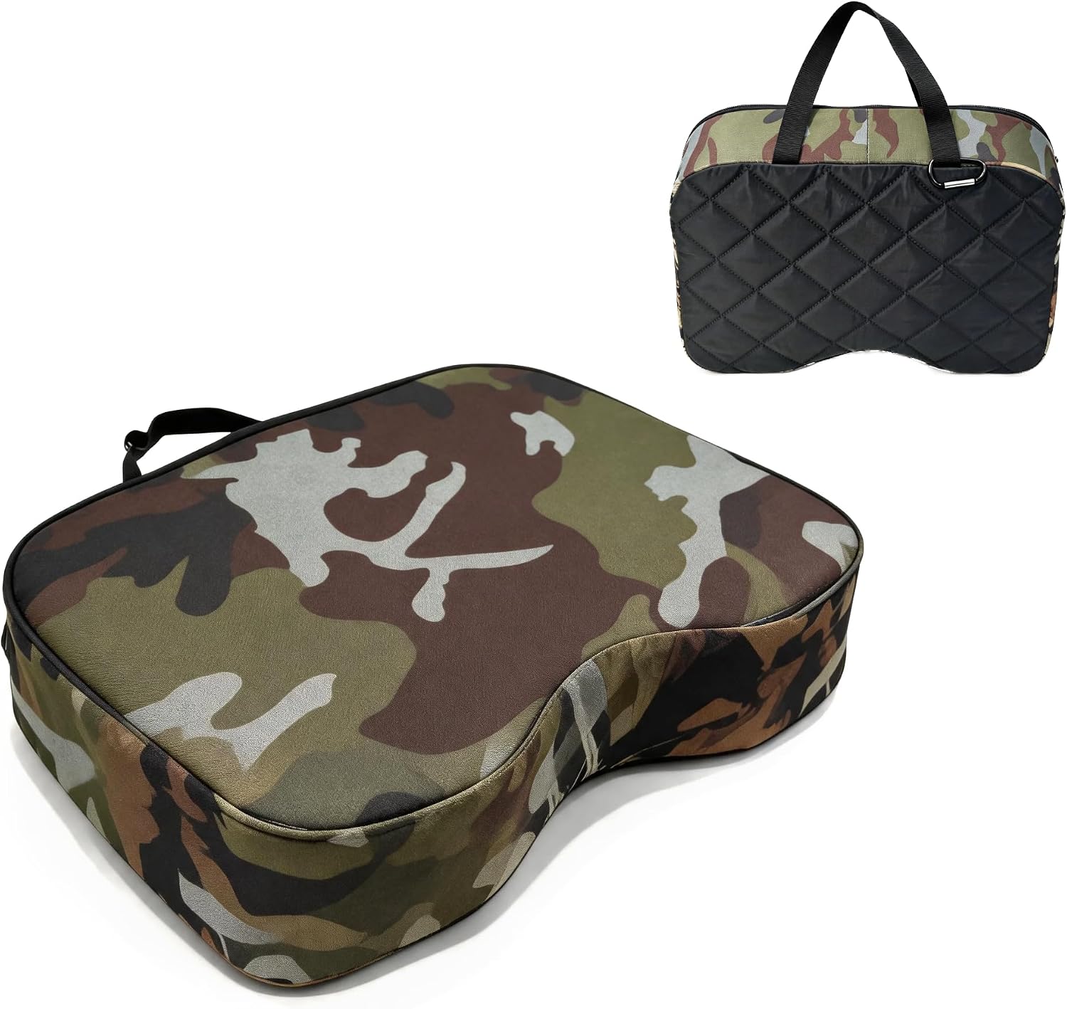 Hunting Seat Cushion,Thickening Lightweight Pad, Waterproof Oxford Cloth & High-Density Sponge, Portable for Hunting, Camping, Stadium