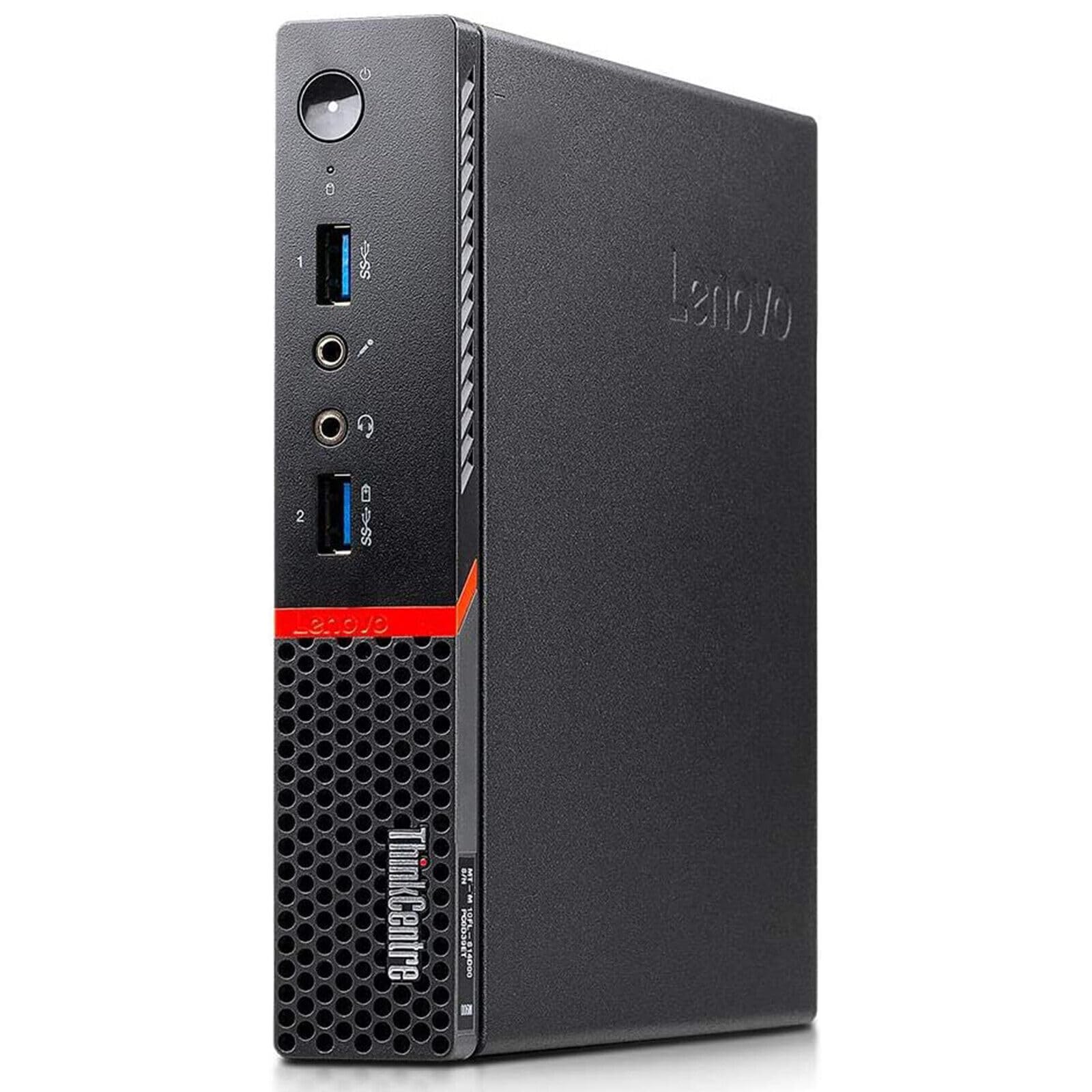 Lenovo Mini PC Computer Desktop ThinkCentre M900 Tiny, Processore Core i7-6700T, Memoria Ram 16GB, Disco SSD 240GB, Win 11 PRO (Ricondizionato)