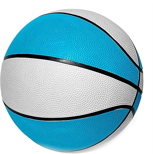 Miniatura 7 de Botabee - Pelota de baloncesto acuático, pelota azul impermeable de tamaño reglamentario para baloncesto y otros juegos de piscina, adecuada a
