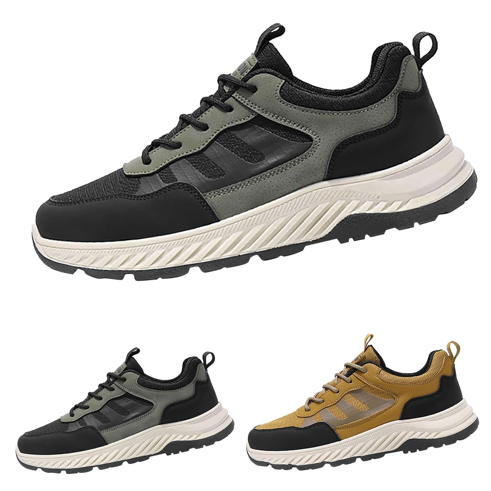 Sneaker Herren 39-44 Freizeitschuhe Herren Breiter Fuß Sommer Weichen Sohle Laufschuhe Atmungsaktiv Joggingschuhe Casual Walkingschuhe Einfarbige Fitnessschuhe Leichtgewichts Sportschuhe