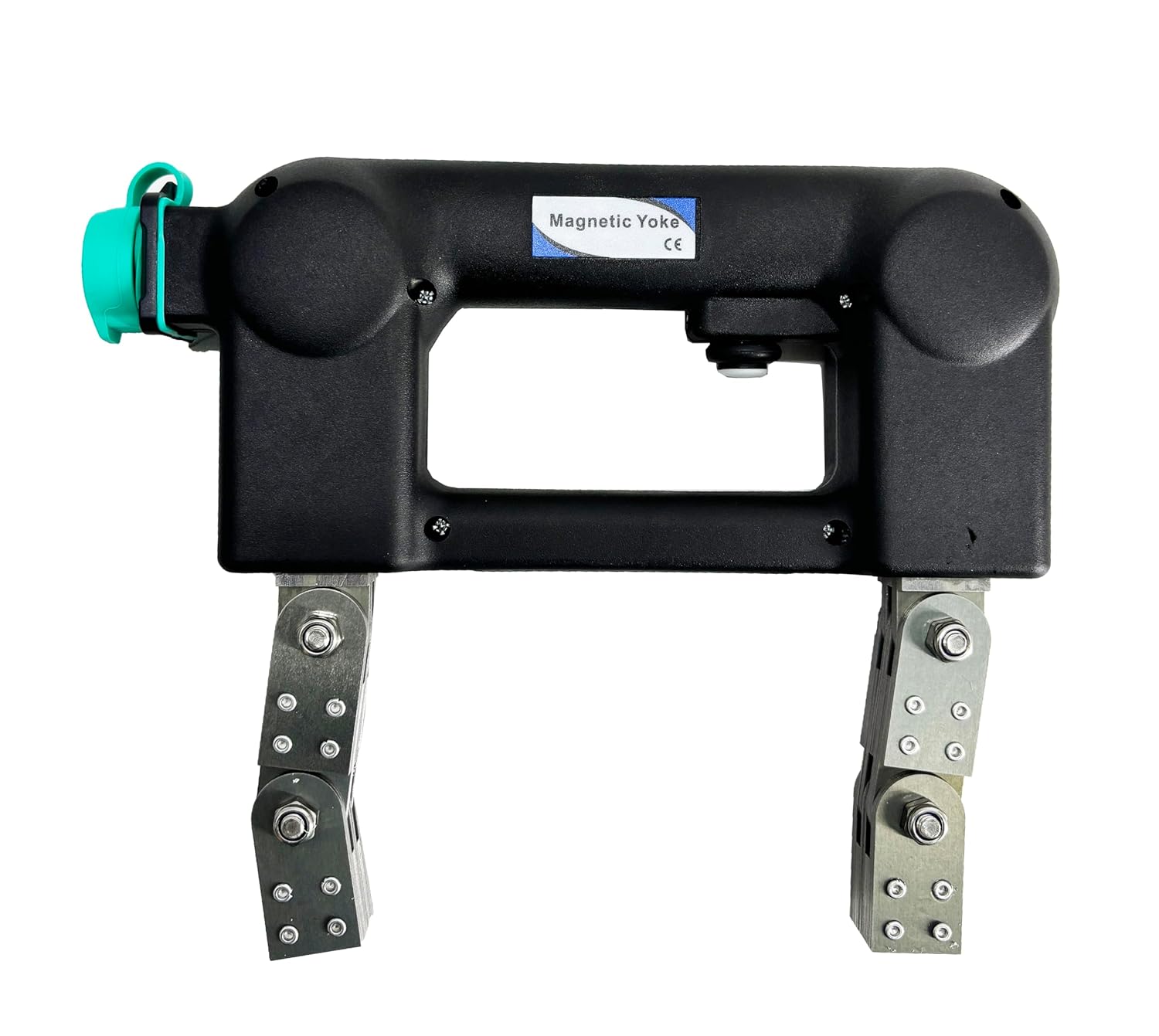 Electromagnetic AC Yoke Tester Meter Magnetic Powder Yoke Flaw Detector Magnetic Particle Testing Equipment AC110V 50/60Hz for Magnetic Particle Inspection of Surface and Near Surface Defects