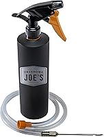 Oklahoma Joe's 2-in-1 Marinade Injector & Spray Bottle - Stainless Steel, Adjustable Nozzle for Juicy BBQ Meats