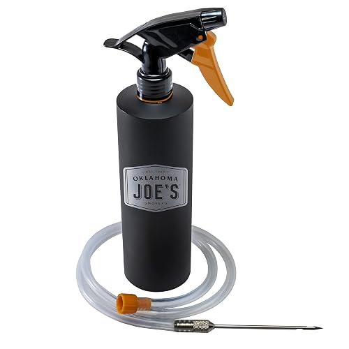 Oklahoma Joe's 2-in-1 Spray Bottle and Marinade Injector, Black -