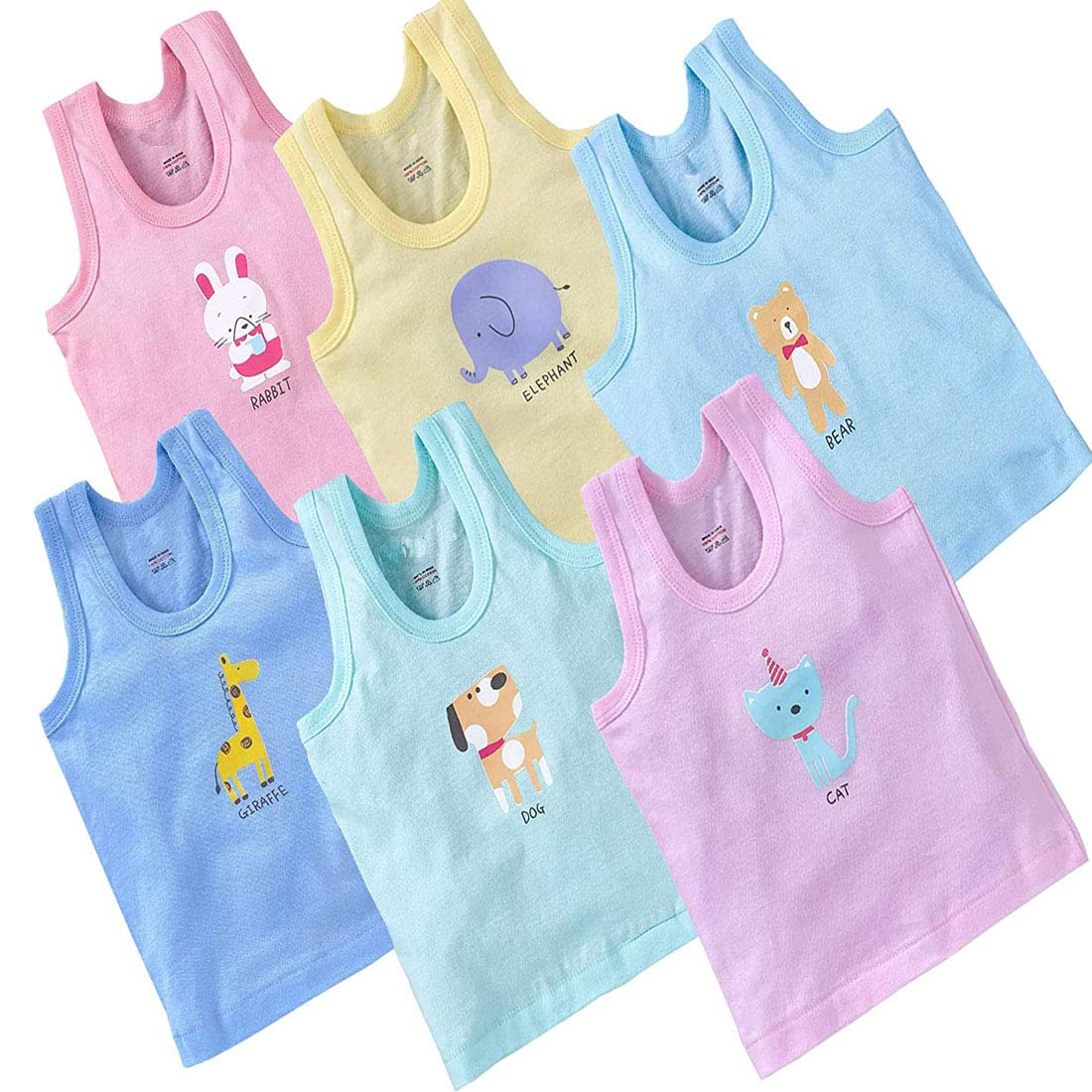 REVOLTEK Printed Vest baniyan Cotton Inner wear for Baby wear Sleeveless Undershirts for Kids Sando ganji Tank-Tops Toddle... - Review, Price and Buying Guide