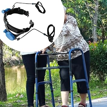 Exoskeleton Legs Climbing Stairs Assist Wearable Bionic Exoskeleton Device Mobility Walking Aid for Seniors Elderly, Blue, S