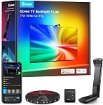 Govee TV Backlight 3 Lite with Fish-Eye Correction Function Sync to 55-65 Inch TVs, 11.8ft RGBICW Wi-Fi TV LED Backlight Strip with Camera for Immersive Experience, Voice and APP Control, Adapter