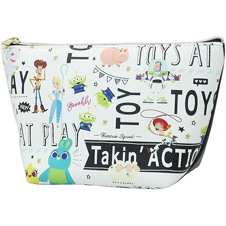 Amazon トイストーリー 4 コスメポーチ 舟形 ポーチディズニー バッグ 財布 おもちゃ