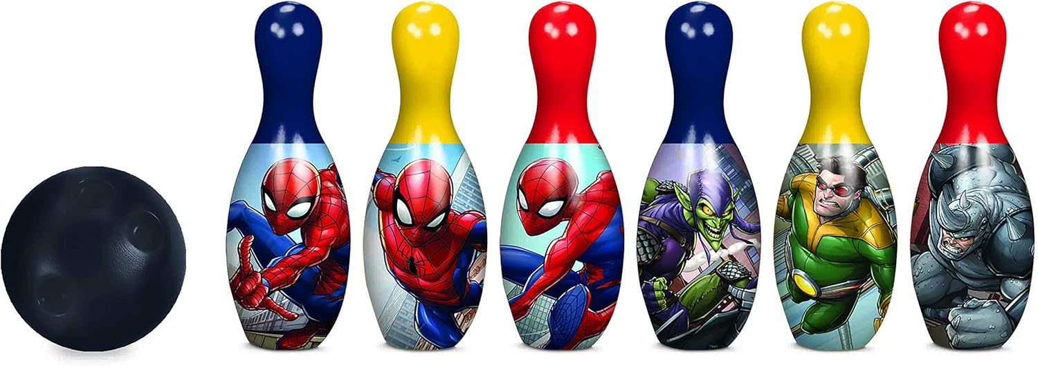 What Kids Want Spiderman Bowling Set