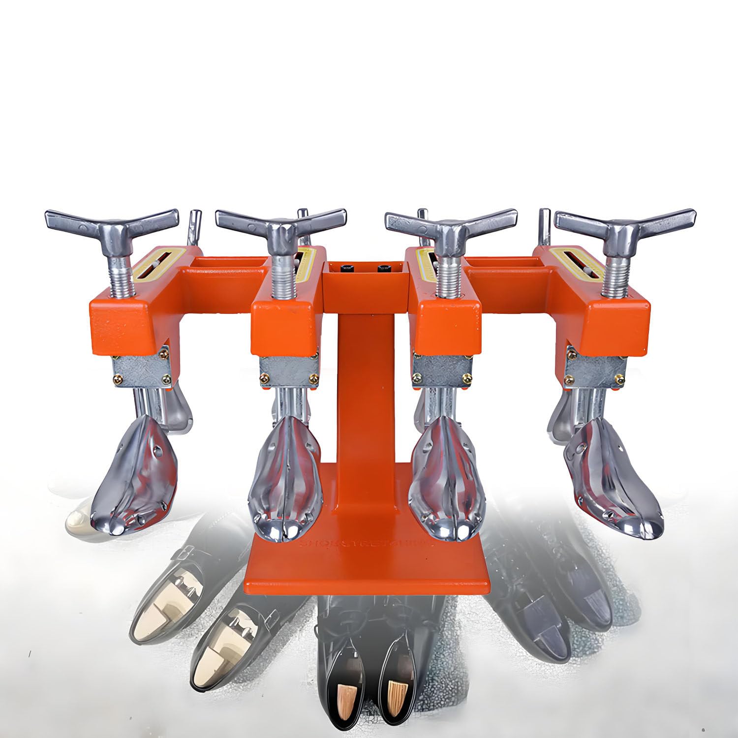 AiODiO Professional Shoe Stretcher Machine with Scale,Shoe Stretcher Machine，Adjustable Length/Width, for Repair and Cobbler Use, Durable and Easy to -Operate 4Heads