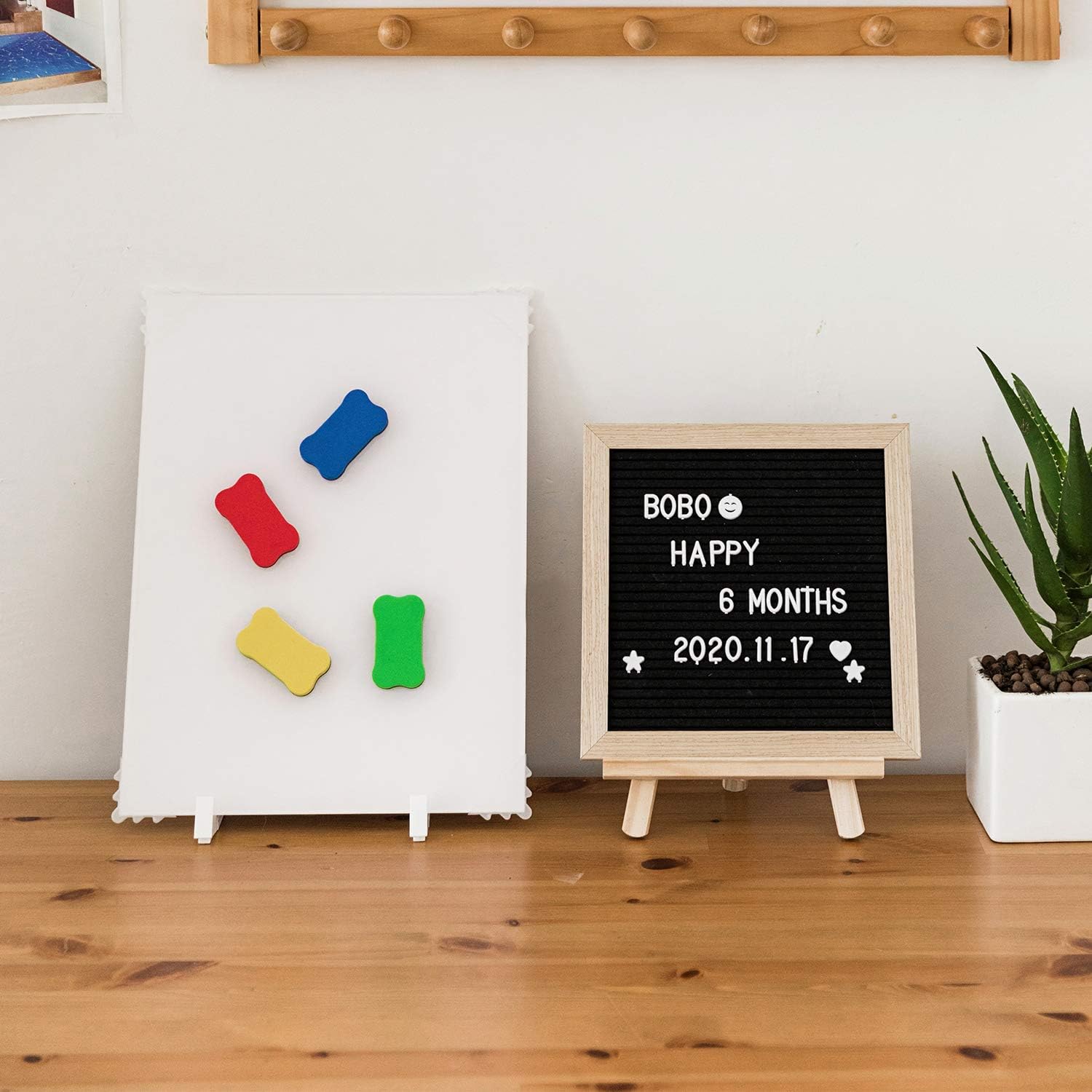 Firstopp Dry Erase Eraser Premium Magnetic Whiteboard Eraser Office Board Erasers Bone-Shaped Cube Erasers Chalkboard Cleaner Suitable for Classroom,Home,Working,Blue(24 PCS) : Office Products