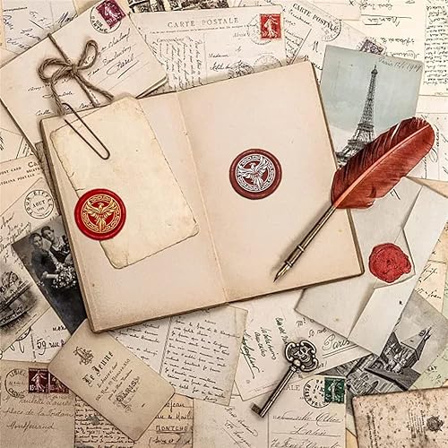 Miniatura 4 de CRASPIRE Phoenix - Sello de cera de sellado de nudo celta, sello de cera de animal de 1.181 in, cabeza de sello de latón extraíble vintage con mango