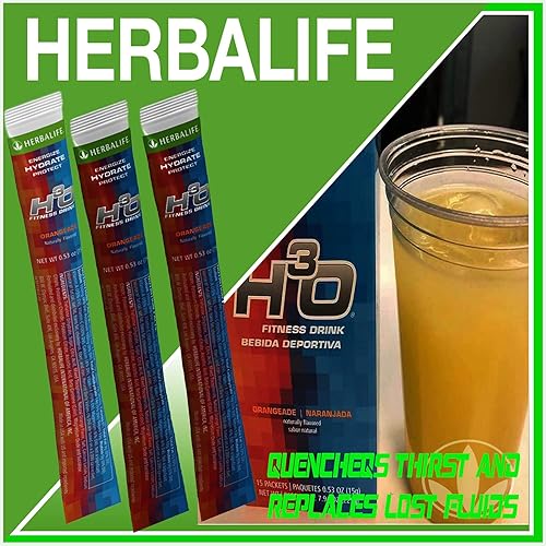 Miniatura 5 de HERBALIFE HO - Bebida de fitness bote de naranja 10.6 onzas (10.58oz), mezcla de carbohidratos para energía inmediata, energizar, hidratar,