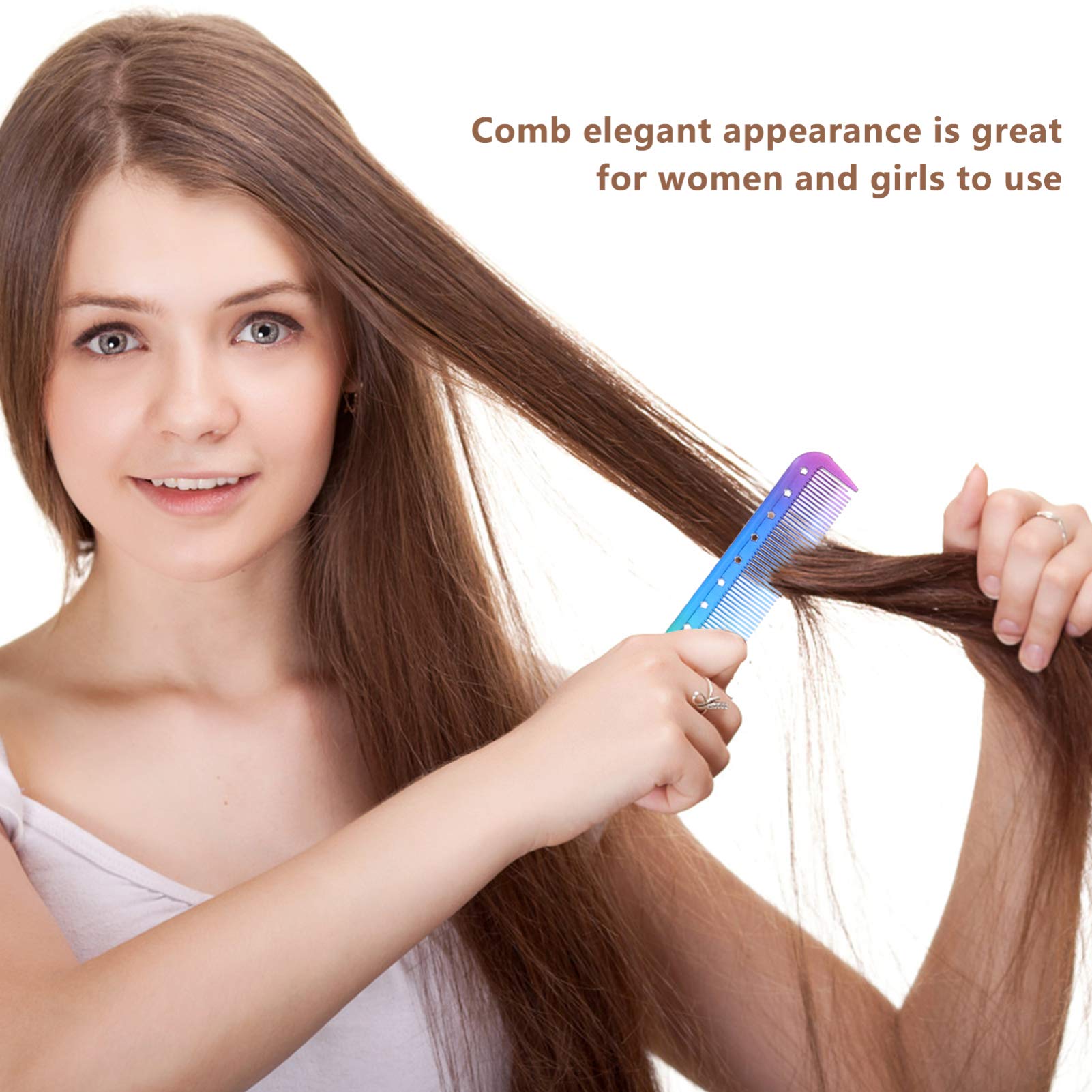 FRCOLOR 9stücke Teiliges Bunter Haarschneidekämme Antistatische Friseurwerkzeuge Für Salon Und Zuhause Sanft Entwirrende Stylingkämme Für Männer Und Frauen