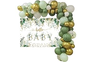 Greenery Baby Shower Decorations: Captivating Celebrants with Sage Elegance