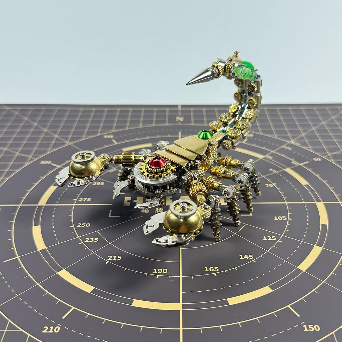 3D Metall Puzzle, Steampunk Mechanischer Skorpion Modellbaukasten, mechanische Insekten Tiermodelle, DIY Dekoration als Geschenk für Erwachsene