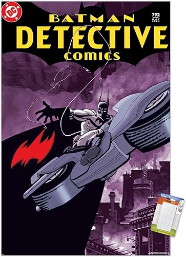 Miniatura 42 de Trends International DC Comics Batman - Póster de pared #792 de Batman Detective Comics, 22.4 pulgadas de largo x 14.7 W, versión premium sin marco