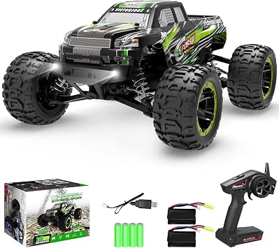 116 RC Truck, Remote Control Truck for Beginners & Adults | 4x4, All Terrain, 40KPH, High Speed, Off-Road Monster Truck, 2.4Ghz, 2 Batteries