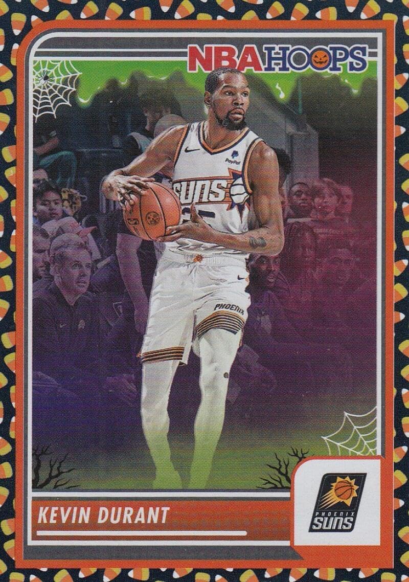 Basketball Trading Card 2023-24 Panini Premium Stock Haunted Hoops Holo Candy #209 Kevin Durant EX++ Excellent++ Suns