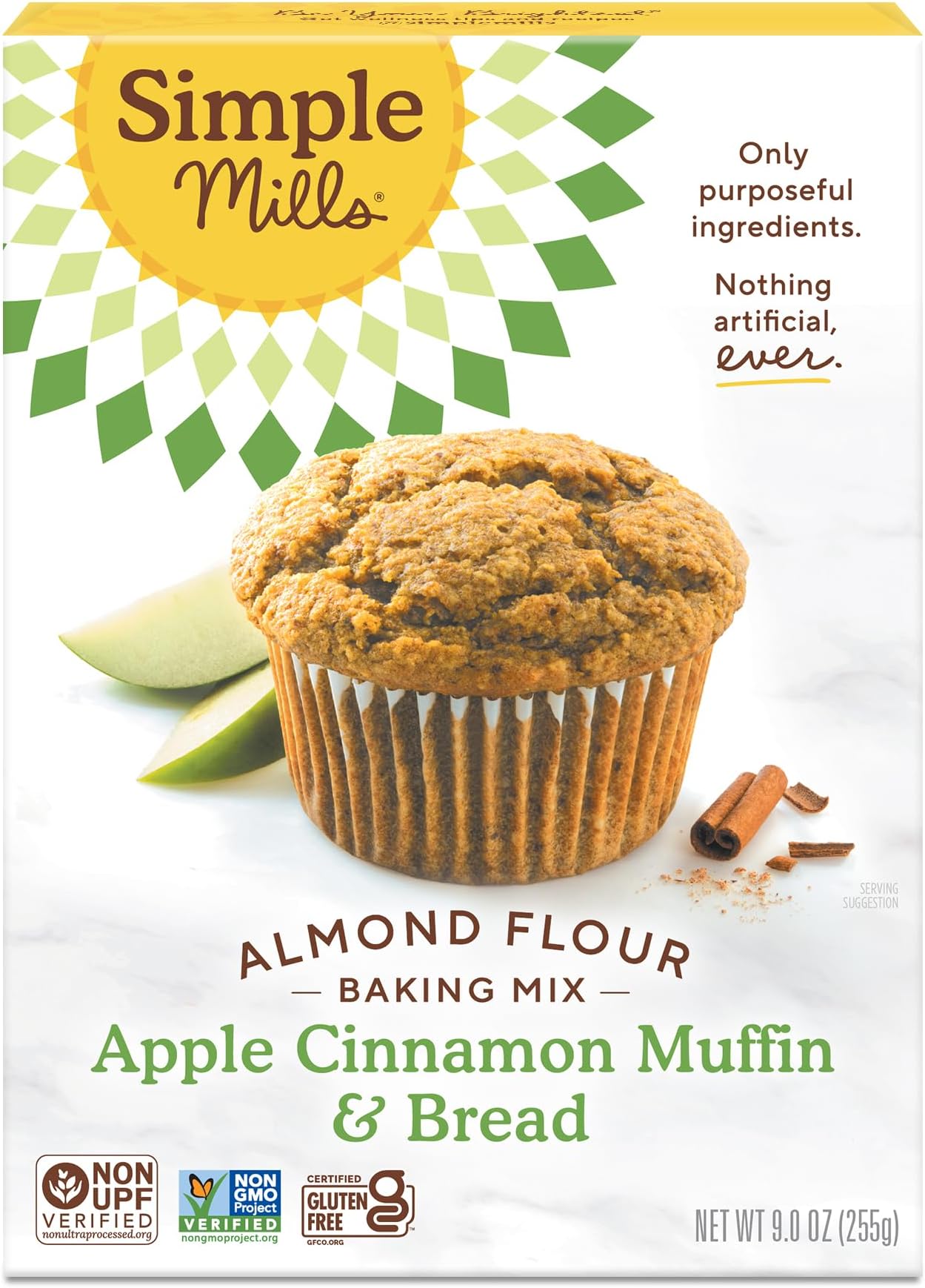 Simple Mills Apple Cinnamon Muffin & Bread Mix, 9 OZ