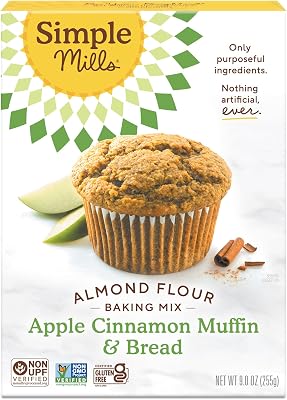 Simple Mills Apple Cinnamon Muffin & Bread Mix, 9 OZ