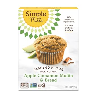 Simple Mills Apple Cinnamon Muffin & Bread Mix, 9 OZ
