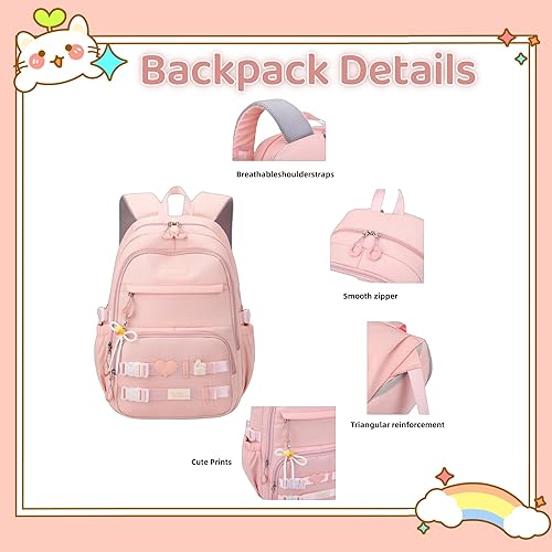 Miniatura 3 de Mochila con ruedas para niñas, mochila con ruedas para niños, mochila escolar con 6 ruedas