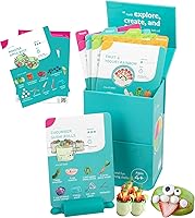 TovlaCo My First Recipe Box for Kids 4+: Montessori Visual Cookbook, 36 Easy Recipes, Storage Box & Stand