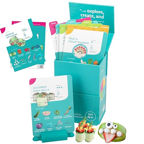My First Recipe Box for Kids: Montessori-Inspired, Easy-to-Follow Recipes with