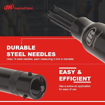 Ingersoll Rand EC400-NS EDGE Series Needle Scaler Attachment | Converts compatible Edge Series tools into a needle scaler for removing rust, paint, and surface corrosion