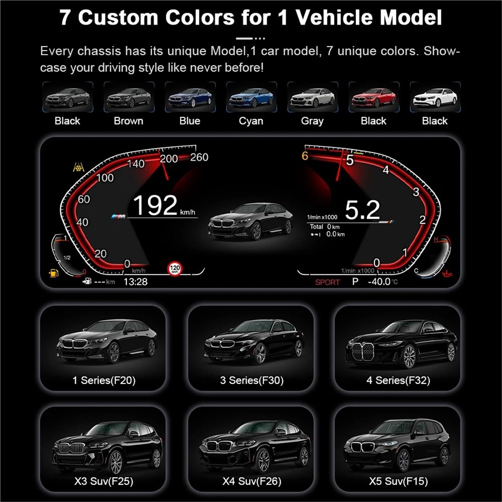 para BMW X1 Serie F48 2016-2020