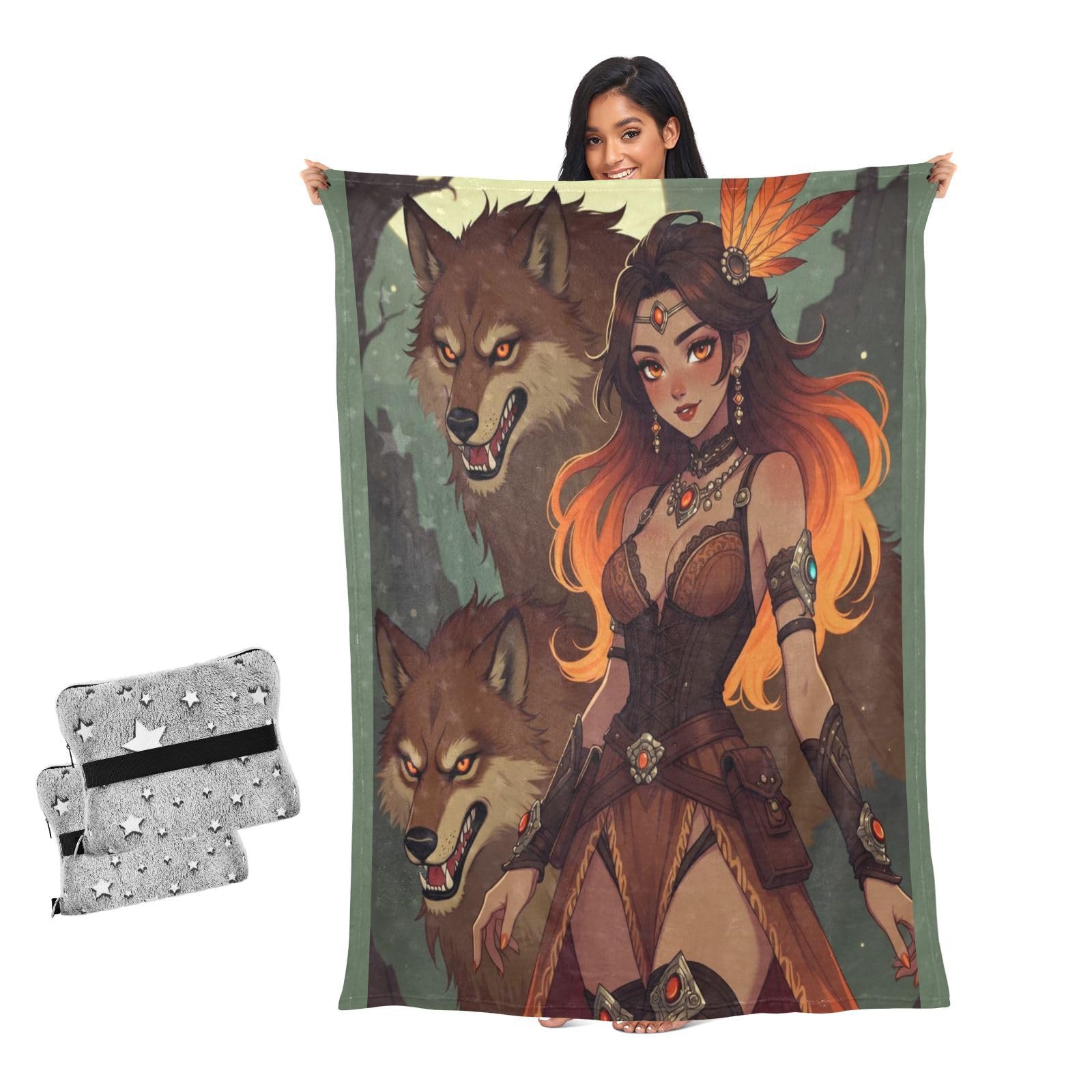 Couverture dessin animé cadeau idéal hommes et femmes pour toutes occasions