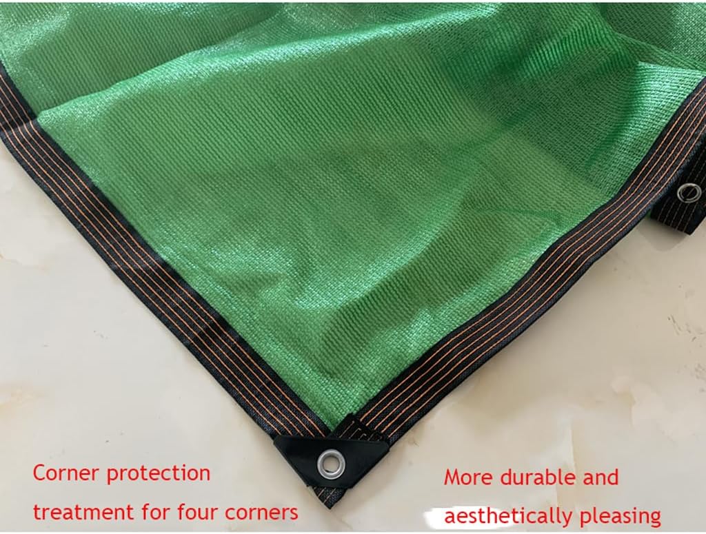 Shade Garden Netting Sunblock Shade Cloth,80% Greenhouse Shade Cover with Grommets, for Outdoor Balcony Courtyard Succulent Plants(Size:3x10m)