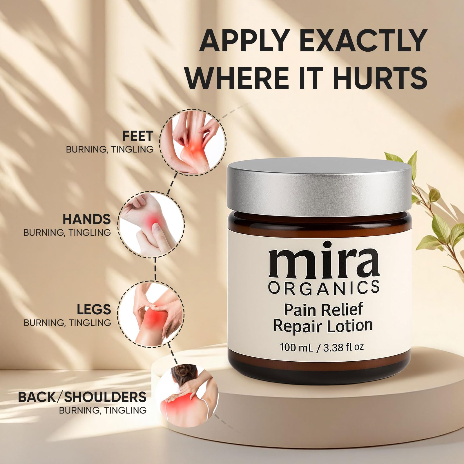 Amazon.com : SDXJIOGE Mira Relief Repair Lotion – Magnesium