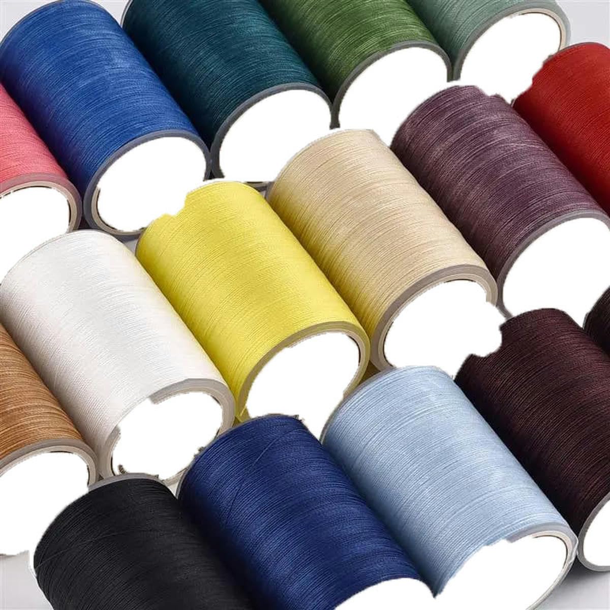 300 M 0,35 Mm Di Poliestere In Pelle Cucito Tondo Filo Cerato - Foto 7