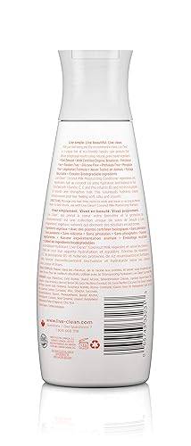Miniatura 2 de Live Clean Acondicionador hidratante de leche de coco, 12 onzas líquidas