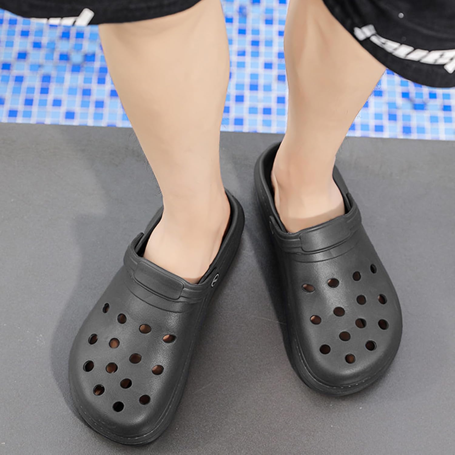 Clogs for Men Women - Slip-On Garden Shoes Sandals with Arch Support,Cushioned Comfort for Beach Pool Summer Outdoor Activities - Image 2