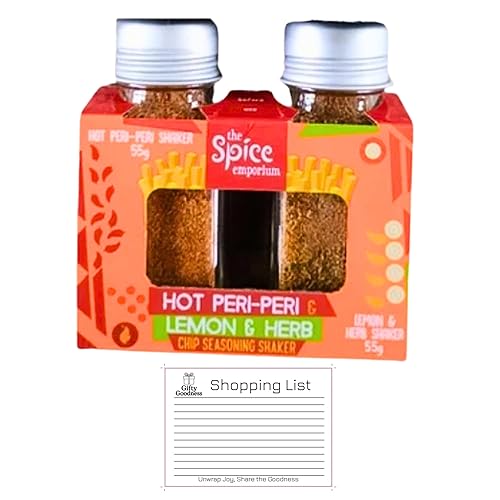 Spice Emporium Chip Seasonings 2 Pack – Hot Peri-Peri &