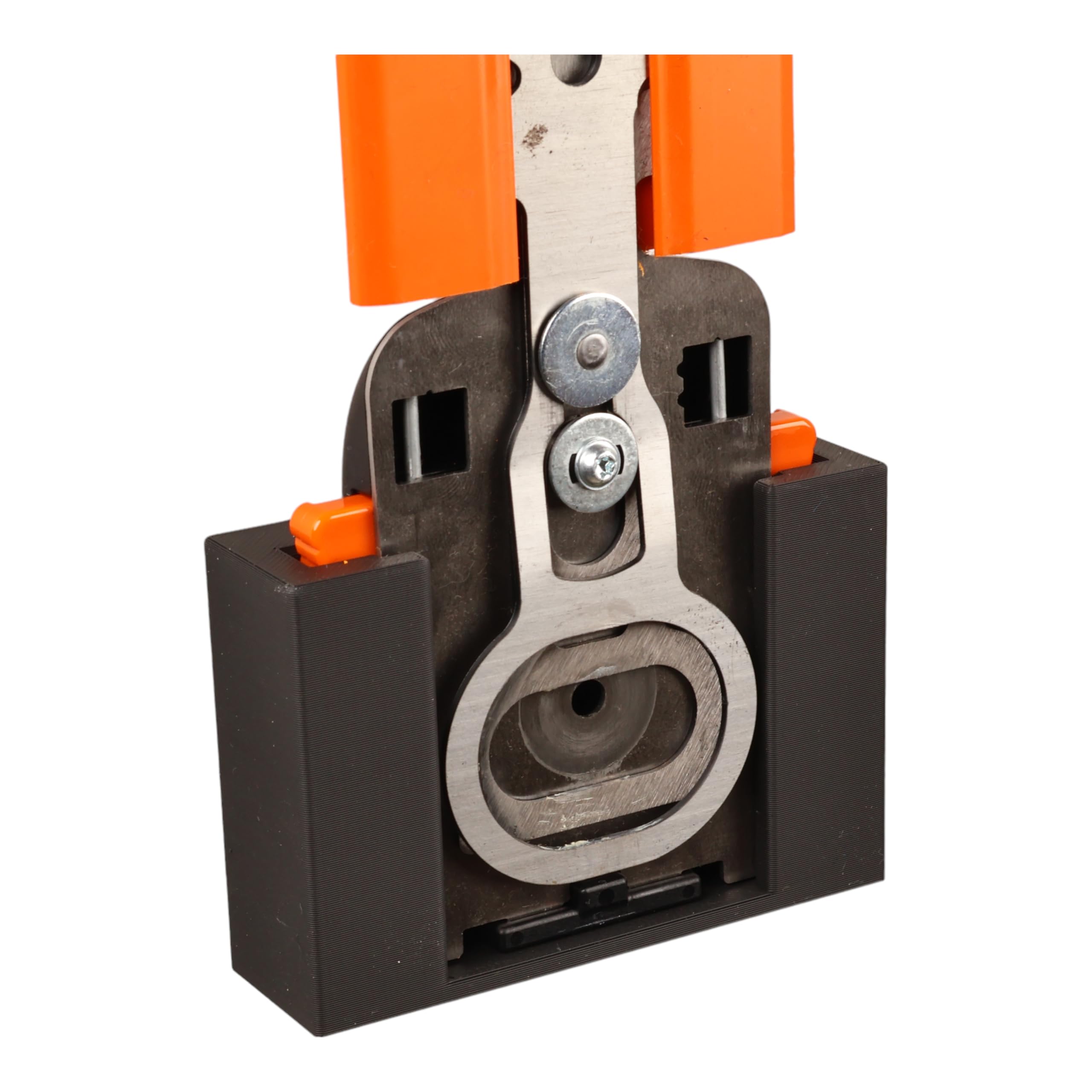 Halterung passend für STIHL HSA 26 Strauchschere Wandhalterung Gerätehalterung Zubehör Befestigung Wandhalter (Orange)