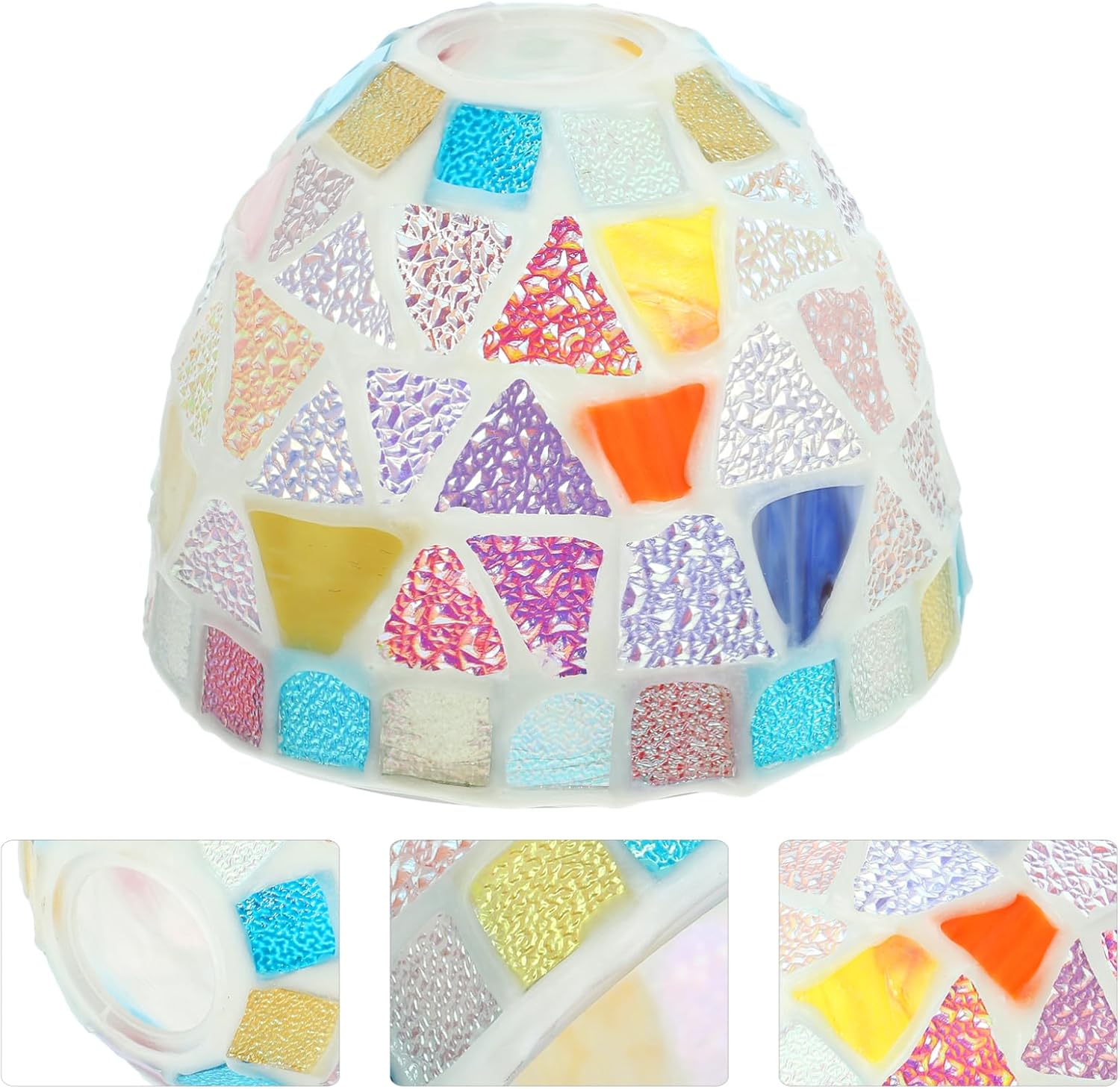 MAGICLULU Glass Lampshade Replacement for Ceiling Light Globe Light Cover Pendant Fixtures