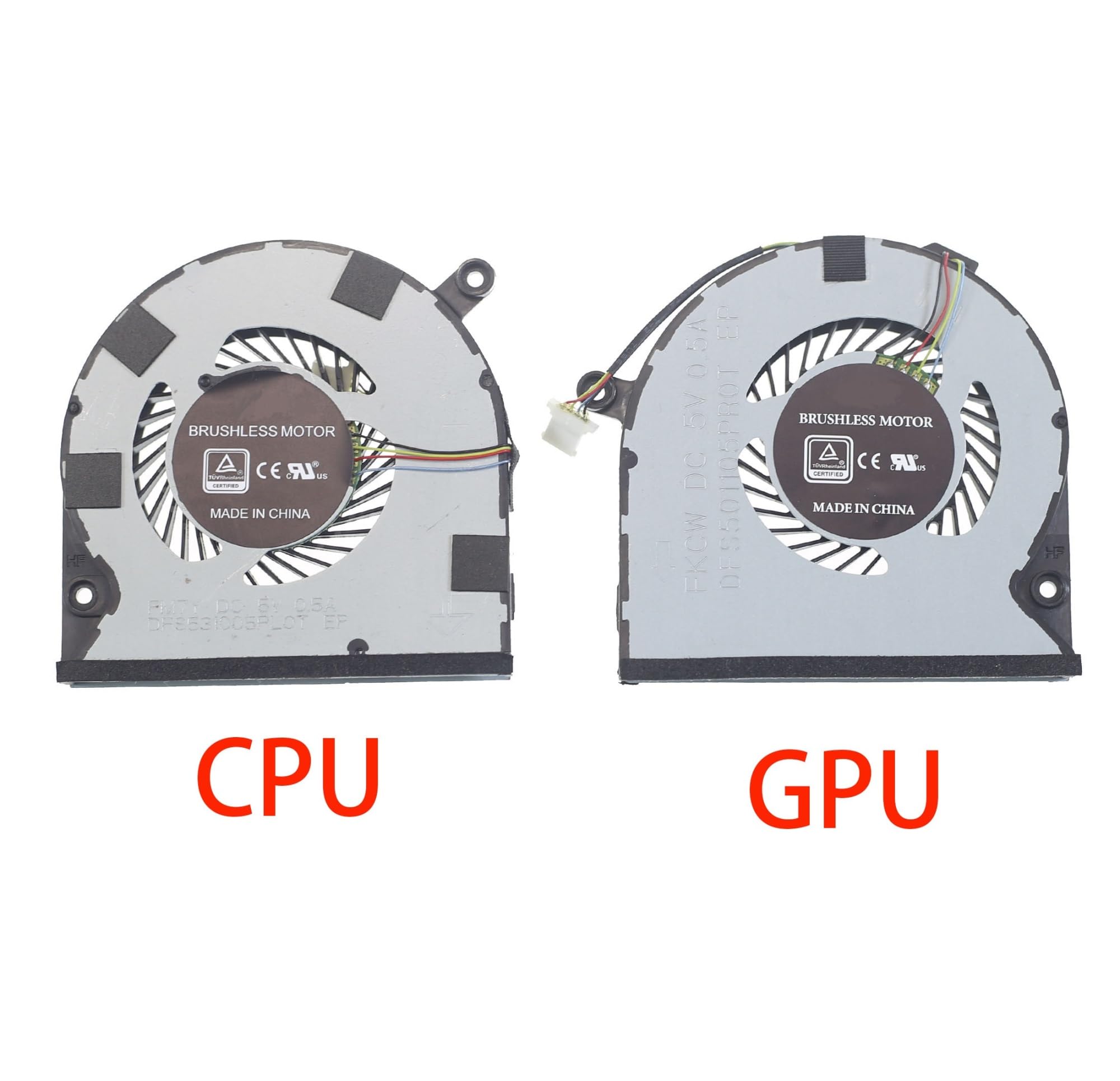 tianwandong Wentylator chłodzący do laptopa 15U780 15UD780 15U780-GR36K GR3IK 15U780-PA5HK PA76K 1323-01C6000 1323-0149000(CPU Fan)